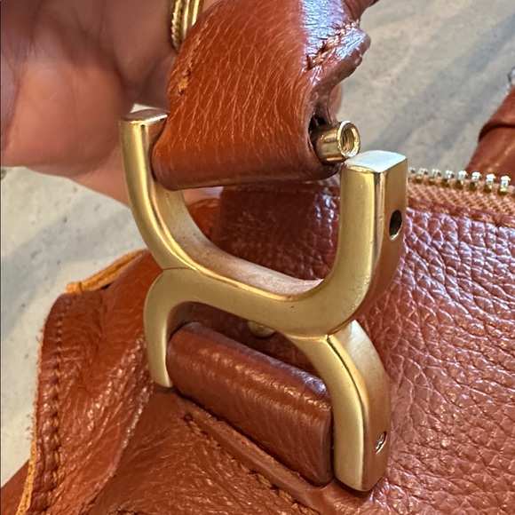 Chloe Marcie Brown Leather Shoulder Bag - Picture 16 of 16